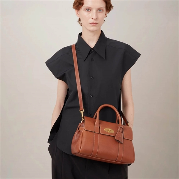 Mulberry Small Bayswater Satchel Oak Legacy NVT